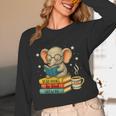 Book Lover Elephant Reading Books Library Read Books Be Kind Unisex Long Sleeve T-Shirt
