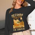 Book Lover Moth Mothman Book Club Reading Into Shadows Unisex Long Sleeve T-Shirt Book Lover Moth Mothman Book Club Reading Into Shadows Unisex Long Sleeve T-Shirt