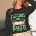 Book And Pajama Pajamas On Book Open Unisex Long Sleeve T-Shirt Book And Pajama Pajamas On Book Open Unisex Long Sleeve T-Shirt