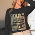 Book Reader Vintage Bookworm Retro Book Lover Unisex Long Sleeve T-Shirt