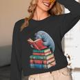 Book Reading Book Reader Manatees Sea Animal Sea Cow Manatee Unisex Long Sleeve T-Shirt Book Reading Book Reader Manatees Sea Animal Sea Cow Manatee Unisex Long Sleeve T-Shirt