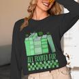 All Booked For St Patrick's Day Book Lover Lucky Shamrock Unisex Long Sleeve T-Shirt All Booked For St Patrick's Day Book Lover Lucky Shamrock Unisex Long Sleeve T-Shirt