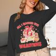 Booked For Valentine Books Lover Bookworm Librarian Teacher Unisex Long Sleeve T-Shirt