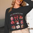 All Booked For Valentine Coquette Bow Girl Women Teacher Unisex Long Sleeve T-Shirt