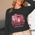 All Booked For Valentines Coquette Bow Book Lover Bookworm Unisex Long Sleeve T-Shirt All Booked For Valentines Coquette Bow Book Lover Bookworm Unisex Long Sleeve T-Shirt