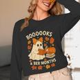 Books And BER Months Fall Librarian Reading Halloween Unisex Long Sleeve T-Shirt Books And BER Months Fall Librarian Reading Halloween Unisex Long Sleeve T-Shirt