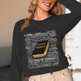 Books Of The Bible Unisex Long Sleeve T-Shirt Books Of The Bible Unisex Long Sleeve T-Shirt