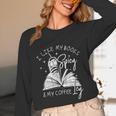 I Like My Books Spicy And My Coffee ICY Unisex Long Sleeve T-Shirt