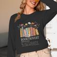 Booktrovert Cozy Book Lover Book Nerd Literary Humor Unisex Long Sleeve T-Shirt