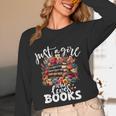 Bookworm For Women Just A Girl Who Loves Books Unisex Long Sleeve T-Shirt