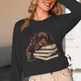 Boykin Spaniel Books Dog Breed Graphic Unisex Long Sleeve T-Shirt