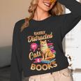 Cat Shirts For Women Book Lover Shirt Cats And Books Unisex Long Sleeve T-Shirt Cat Shirts For Women Book Lover Shirt Cats And Books Unisex Long Sleeve T-Shirt