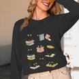 Cats Reading Books Cat Lover Unisex Long Sleeve T-Shirt Cats Reading Books Cat Lover Unisex Long Sleeve T-Shirt