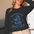 Christmas Snowman Frosted Tales Book Club Unisex Long Sleeve T-Shirt Christmas Snowman Frosted Tales Book Club Unisex Long Sleeve T-Shirt