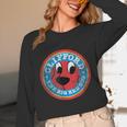 Clifford The Big Red Dog Round Distressed Logo Kids Books Unisex Long Sleeve T-Shirt