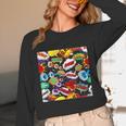 Comic Book Pop Art Modern Fun Unisex Long Sleeve T-Shirt Comic Book Pop Art Modern Fun Unisex Long Sleeve T-Shirt
