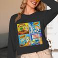Comic Reader Comic Book Merch Vintage Reading Comic Books Unisex Long Sleeve T-Shirt