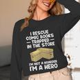 Cool Comic Book For Men Women Comic Book Collector Unisex Long Sleeve T-Shirt Cool Comic Book For Men Women Comic Book Collector Unisex Long Sleeve T-Shirt