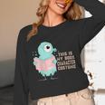 Cute Pigeon This Is My Book Character Costume For Reading Unisex Long Sleeve T-Shirt Cute Pigeon This Is My Book Character Costume For Reading Unisex Long Sleeve T-Shirt