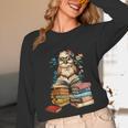 Cute Reading Chicken With Glasses Books Bookworm Reader Book Unisex Long Sleeve T-Shirt Cute Reading Chicken With Glasses Books Bookworm Reader Book Unisex Long Sleeve T-Shirt