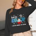 Cute Snowman Let It Snow I Have Books Reader Unisex Long Sleeve T-Shirt Cute Snowman Let It Snow I Have Books Reader Unisex Long Sleeve T-Shirt