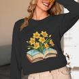 Daffodils Flowers Book Floral Unisex Long Sleeve T-Shirt
