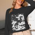 Dark Academia Fantasy Dragon Book Lover Bookish Goblincore Unisex Long Sleeve T-Shirt Dark Academia Fantasy Dragon Book Lover Bookish Goblincore Unisex Long Sleeve T-Shirt