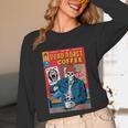 Dead Roast Coffee Comic Book Cover Style Skeleton Barista Unisex Long Sleeve T-Shirt Dead Roast Coffee Comic Book Cover Style Skeleton Barista Unisex Long Sleeve T-Shirt