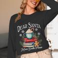 Dear Santa More Book Please Christmas Book Librarian Unisex Long Sleeve T-Shirt Dear Santa More Book Please Christmas Book Librarian Unisex Long Sleeve T-Shirt