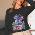 Dragon Book Fantasy Reading Unisex Long Sleeve T-Shirt Dragon Book Fantasy Reading Unisex Long Sleeve T-Shirt