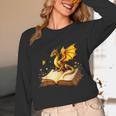Dragon Fantasy Book Lover Bookish Reader Bookworm Wildflower Unisex Long Sleeve T-Shirt Dragon Fantasy Book Lover Bookish Reader Bookworm Wildflower Unisex Long Sleeve T-Shirt