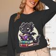 Dragon Reading A Book Cute Bookworm Book Lover Unisex Long Sleeve T-Shirt
