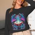 Dragon Reading Book Lover Unisex Long Sleeve T-Shirt Dragon Reading Book Lover Unisex Long Sleeve T-Shirt