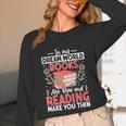 In My Dream World Books Are Free And Reading Make You Unisex Long Sleeve T-Shirt In My Dream World Books Are Free And Reading Make You Unisex Long Sleeve T-Shirt