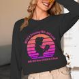 With A Dreamy Far-Off Look And Her Nose Stuck In A Book Unisex Long Sleeve T-Shirt With A Dreamy Far-Off Look And Her Nose Stuck In A Book Unisex Long Sleeve T-Shirt