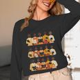 Educated Afro Women Girl Reading Book Future HBCU Grad Unisex Long Sleeve T-Shirt