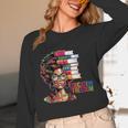 Education Is Freedom History Month Teacher Books Afro Unisex Long Sleeve T-Shirt Education Is Freedom History Month Teacher Books Afro Unisex Long Sleeve T-Shirt