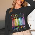 Equality Hurts No One Floral Books LGBTQ Gay Les Pride Month Unisex Long Sleeve T-Shirt Equality Hurts No One Floral Books LGBTQ Gay Les Pride Month Unisex Long Sleeve T-Shirt