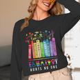 Equality Hurts No One Floral Books LGBTQ Pride Human Rights Unisex Long Sleeve T-Shirt