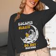 Escaped Reality Do Not Disturb Book Lover Unisex Long Sleeve T-Shirt Escaped Reality Do Not Disturb Book Lover Unisex Long Sleeve T-Shirt
