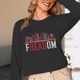 Freadom Shelf Read Reading Book Librarian Men Women Kids Unisex Long Sleeve T-Shirt