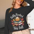 Fully Booked This Fall Unisex Long Sleeve T-Shirt Fully Booked This Fall Unisex Long Sleeve T-Shirt