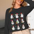 Ghosts Wearing Santa Hats Reading Books Christmas Book Lover Unisex Long Sleeve T-Shirt Ghosts Wearing Santa Hats Reading Books Christmas Book Lover Unisex Long Sleeve T-Shirt
