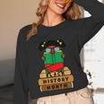 Girl Kid Reading Book Black History Month Bookworm Unisex Long Sleeve T-Shirt Girl Kid Reading Book Black History Month Bookworm Unisex Long Sleeve T-Shirt