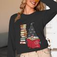 Gnome Read Reading Book Librarian Across America Women Kids Unisex Long Sleeve T-Shirt