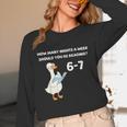 Goose Reading 67 Six Seven Meme Teacher Book Lover Unisex Long Sleeve T-Shirt Goose Reading 67 Six Seven Meme Teacher Book Lover Unisex Long Sleeve T-Shirt