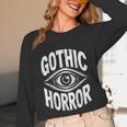 Gothic Classic Horror Thriller Book Movie Film Halloween Unisex Long Sleeve T-Shirt