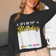 Guestbook My 21st Birthday Sign My Shirt Birthday Party Unisex Long Sleeve T-Shirt