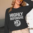 Highly Defensive Armadillo Shield Introvert Boundaries Unisex Long Sleeve T-Shirt Highly Defensive Armadillo Shield Introvert Boundaries Unisex Long Sleeve T-Shirt