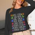 Hug Giver Book Reader Diaper Changer Daycare Teacher Unisex Long Sleeve T-Shirt